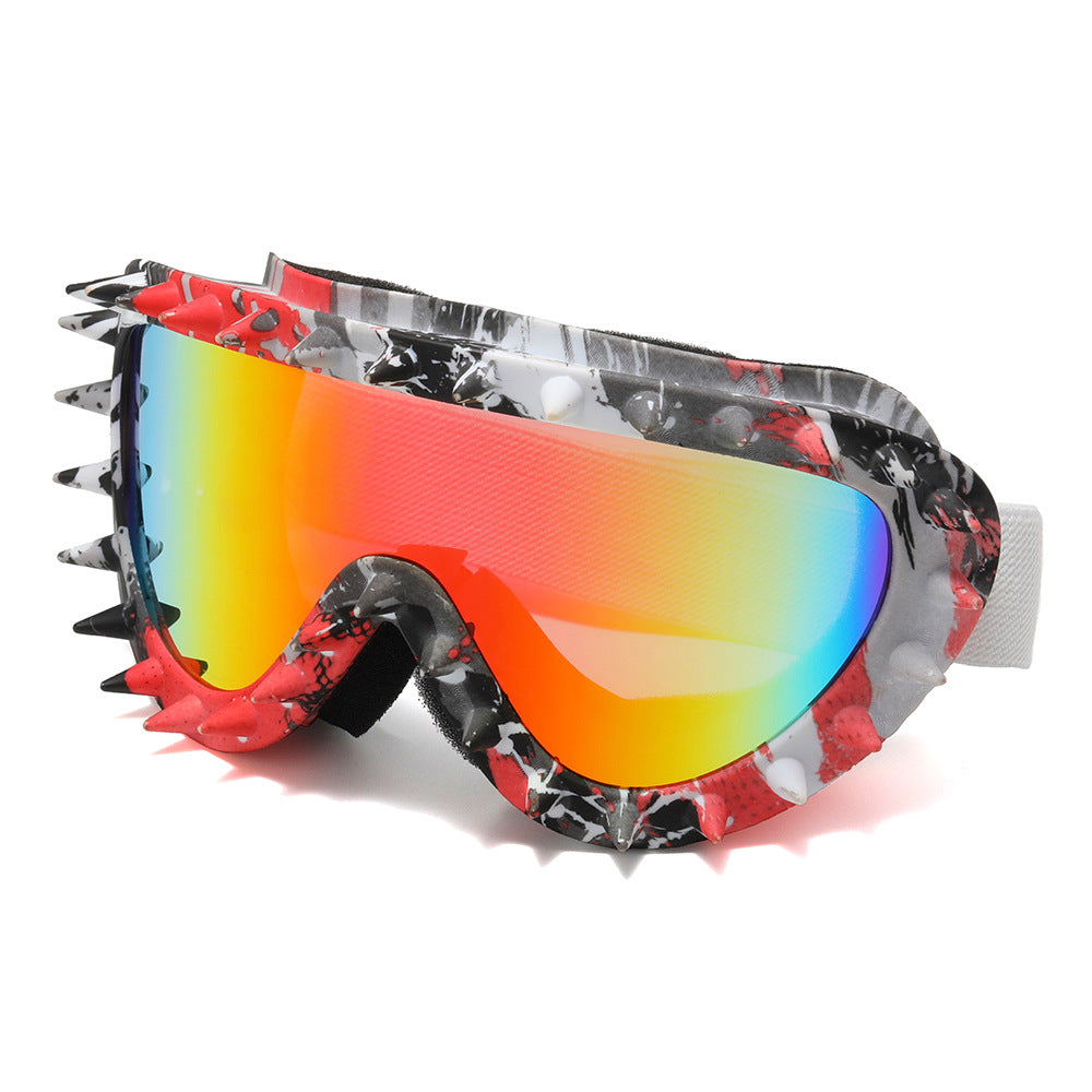 Women's stylish safety glasses with distinctive spike design Skanto