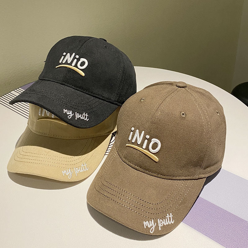 Herrebrodert avslappet baseballcap Skanto
