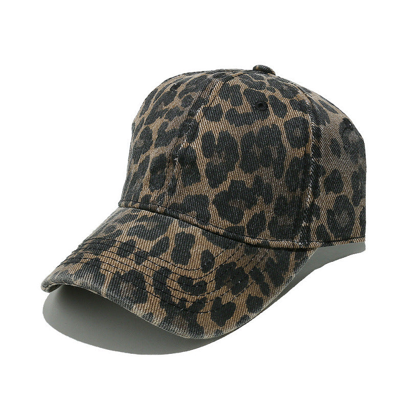 Kvinnenes Trendy Dyreprint Baseball Cap Skanto