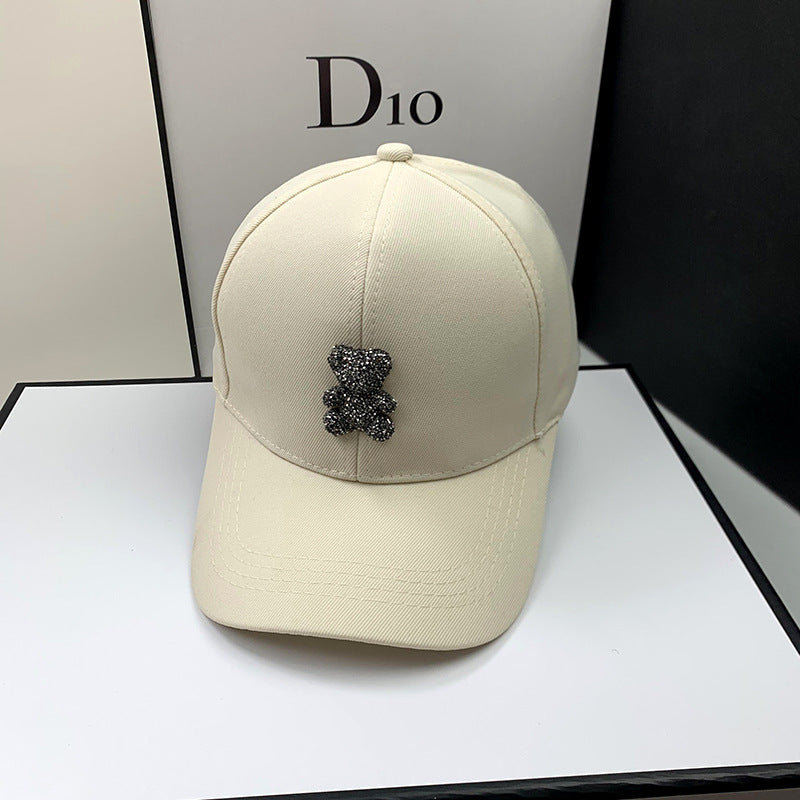 Kvinnens dekorert casual baseball caps Skanto