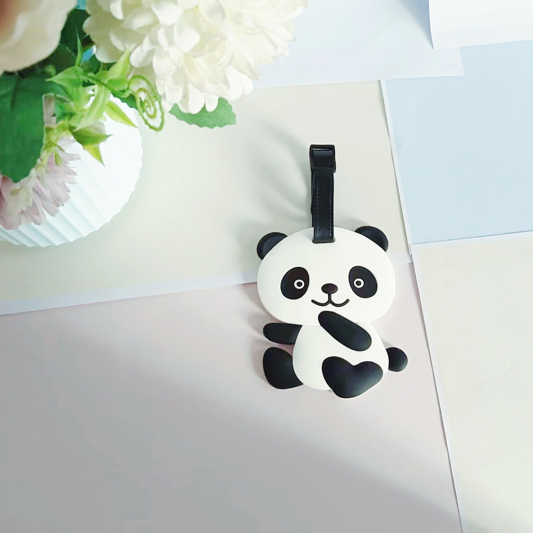 Unisex Panda-tema Bagasjelapp Skanto