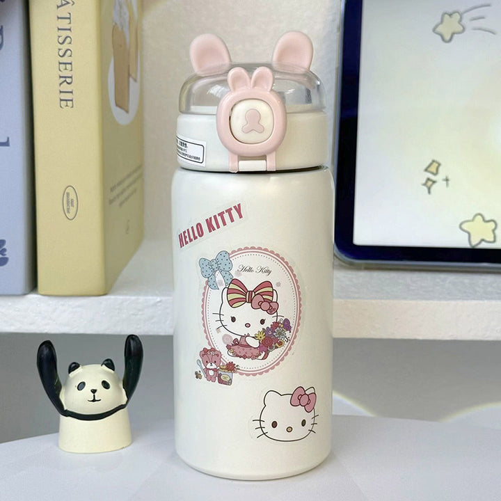 Damen Isoliertrinkflasche mit sicherem Klappverschluss und niedlichem Design Skanto