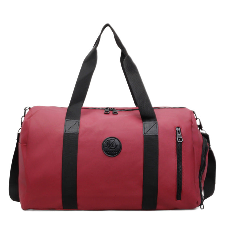 Sports bag with reinforced zipper and side pocket Skanto