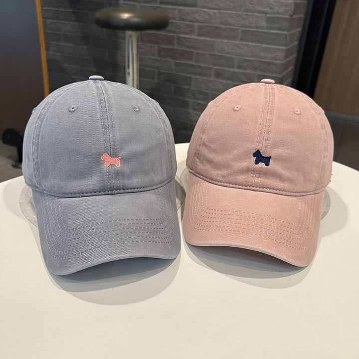 Herre Casual Brodert Bomullcaps Skanto