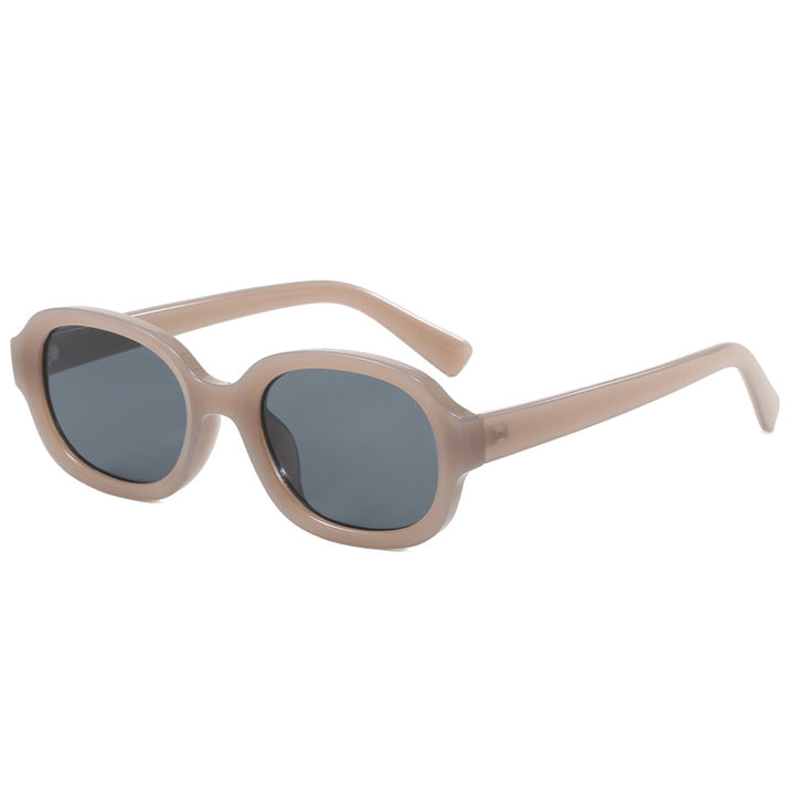 Dame moteriktig geometrisk solbrille med UV-beskyttelse Skanto