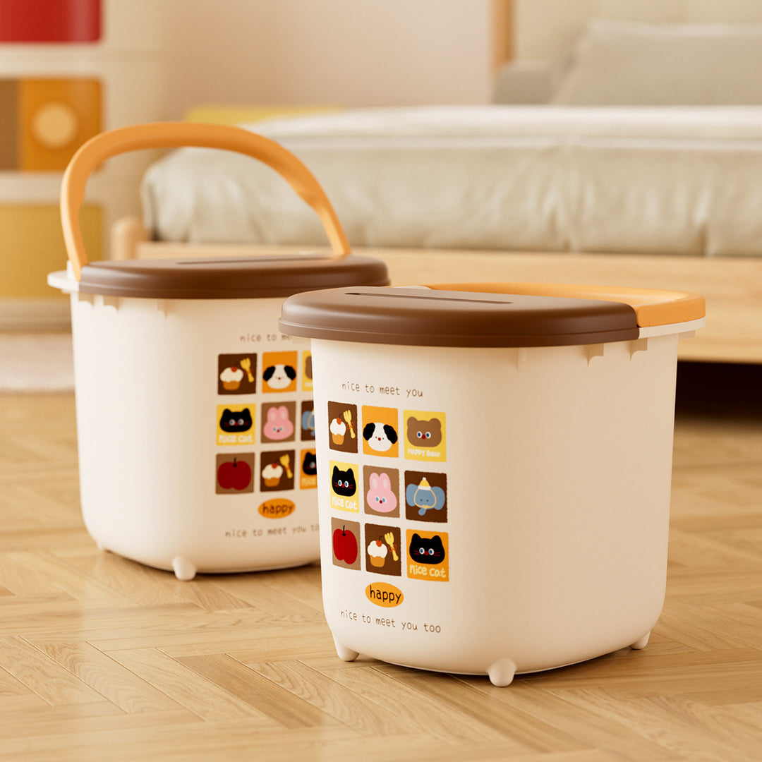Women's cute and practical storage container with animal motifs Skanto