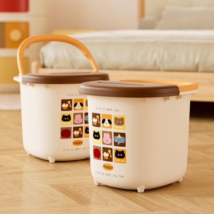 Women's cute and practical storage container with animal motifs Skanto