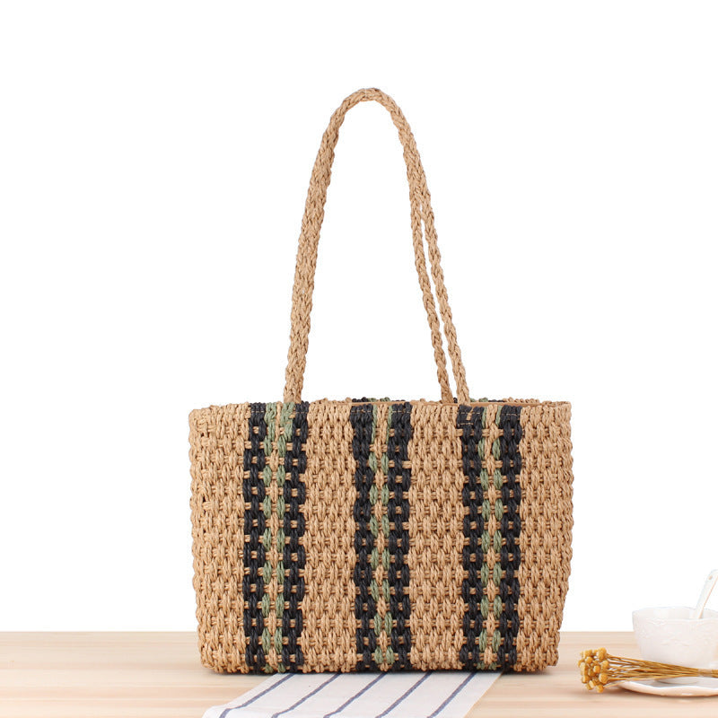 Beach Bag in Elegant Woven Style Skanto