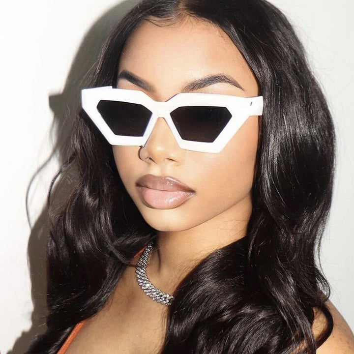 Women's eye-catching sunglasses in unique hexagon design Skanto