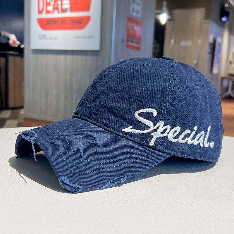 Unisex Slittet K bomull Far Cap Skanto