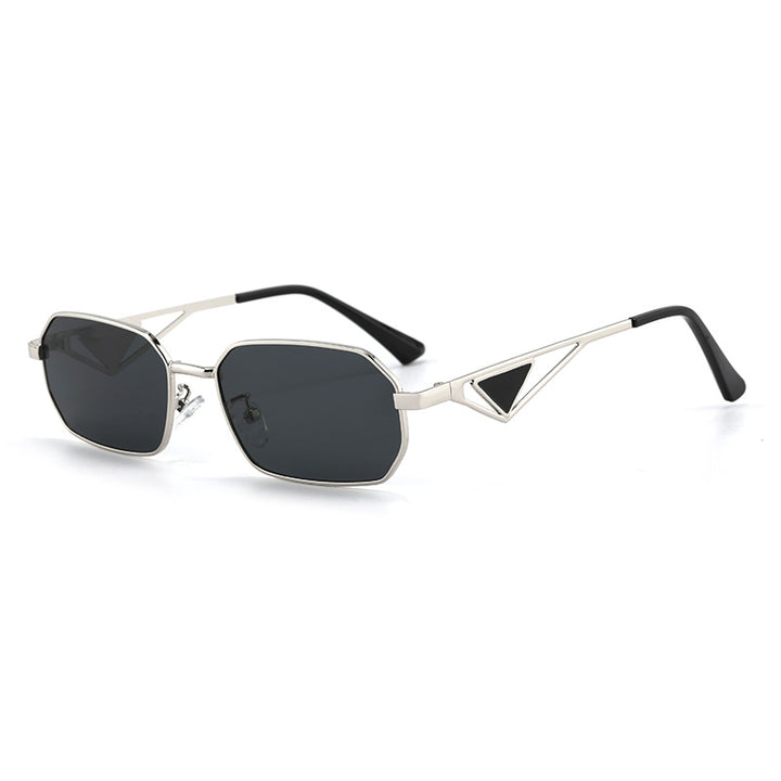 Men's Geometriske Ramme Solbriller Skanto