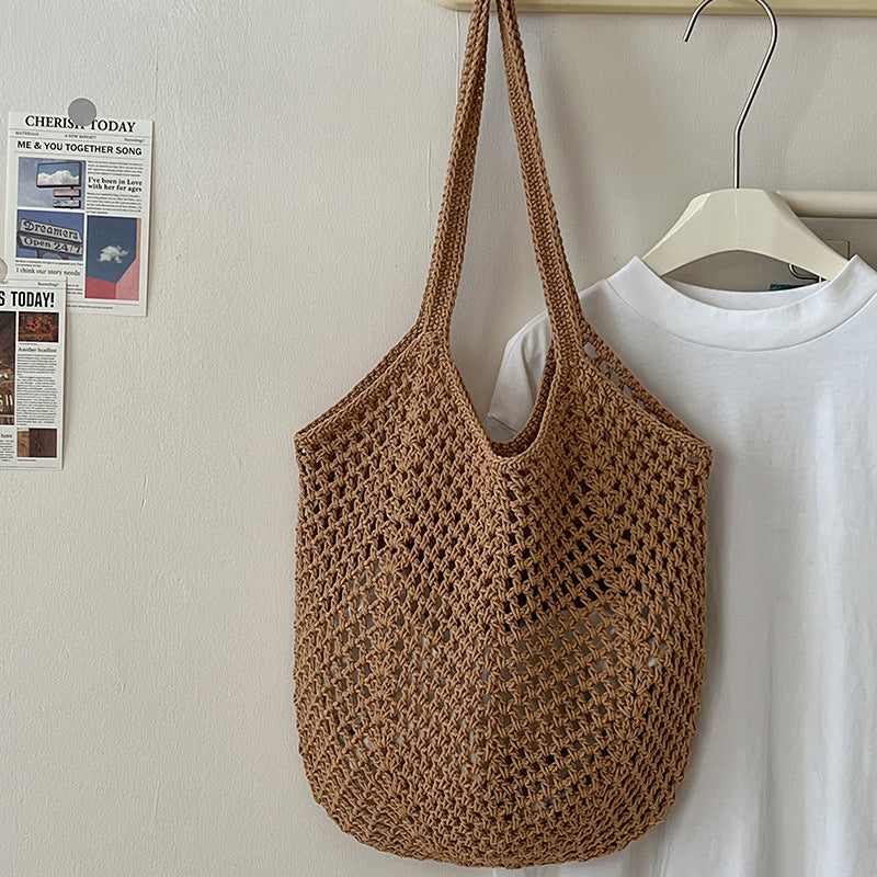 Braided Tote Bag in Modern Design Skanto