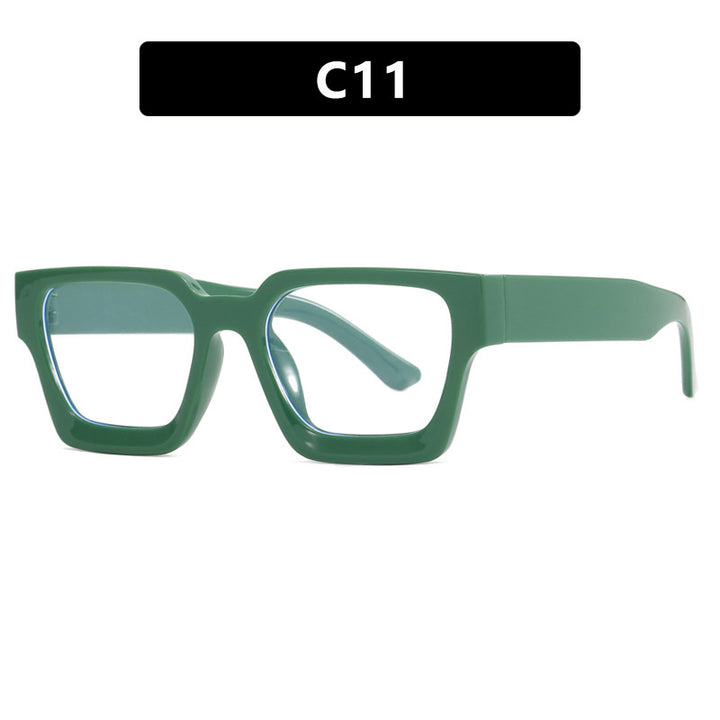 Dame Modisj lesebrille med markant firkantet design Skanto