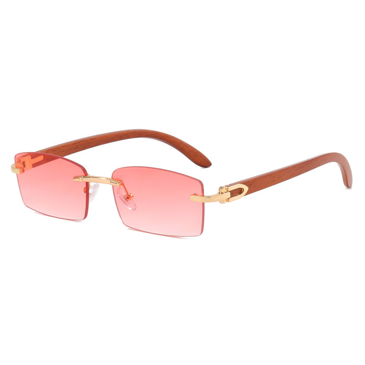 Dame høy kvalitets solbrille med elegant tresystem Skanto