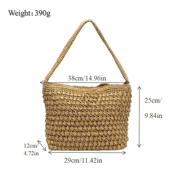 Moderne Makramee Shopper-veske Skanto