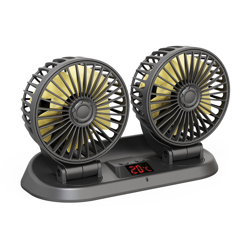 Herre Dual-vifte med hastighetsregulator Skanto