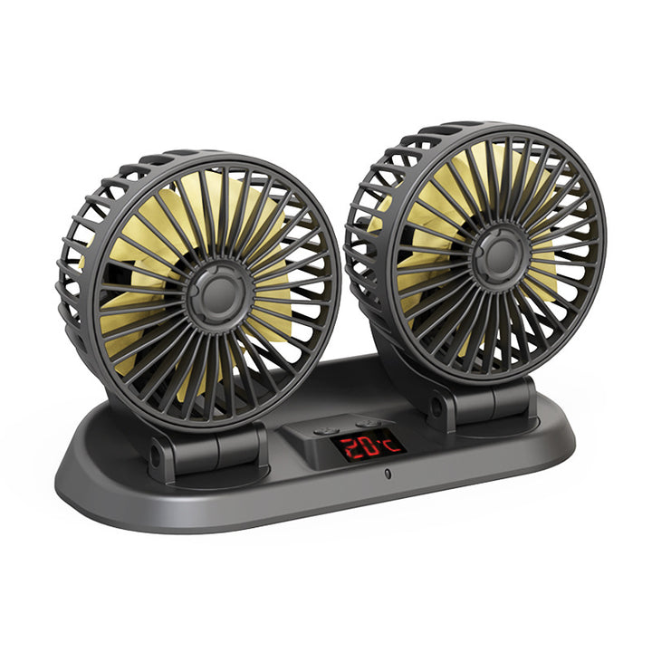 Herre Dual-vifte med hastighetsregulator Skanto