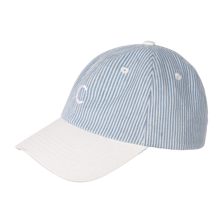 Herre Stripete Fritids Bomull Baseball Caps Skanto