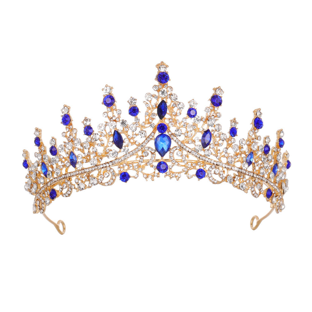Dame Strass Tiara med glitrende edelstener Skanto