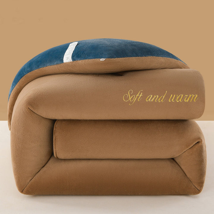 Dame myk og varm fleece-pledd Skanto