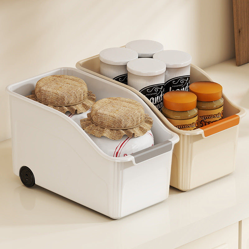 Unisex practical storage box with wheels Skanto