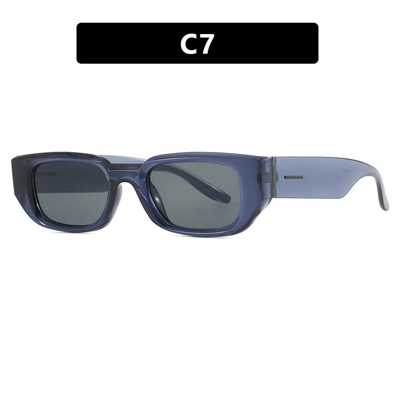Women's trendy sunglasses with innovative transparent frame and polarized lens Skanto