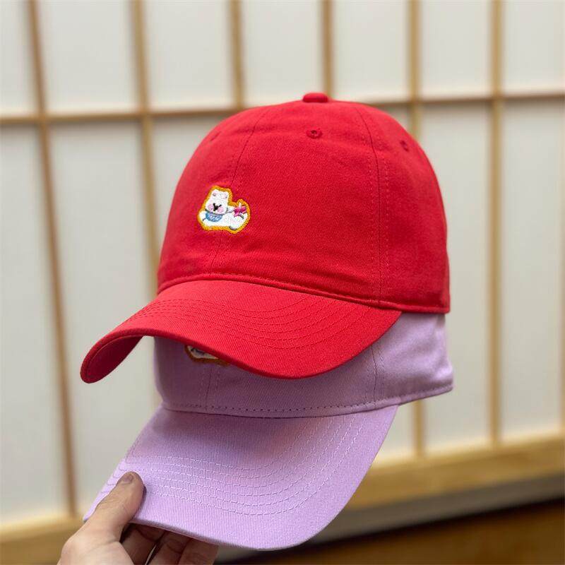Kvinnenes broderte morsomme karakter baseballcaps Skanto