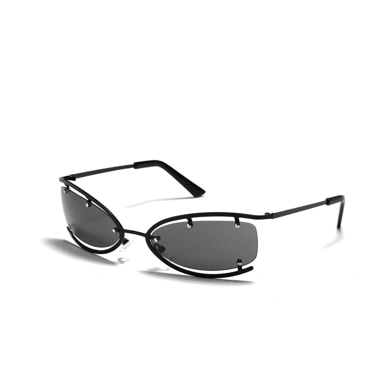Dame moterik solbrille med unik ramme konstruksjon Skanto