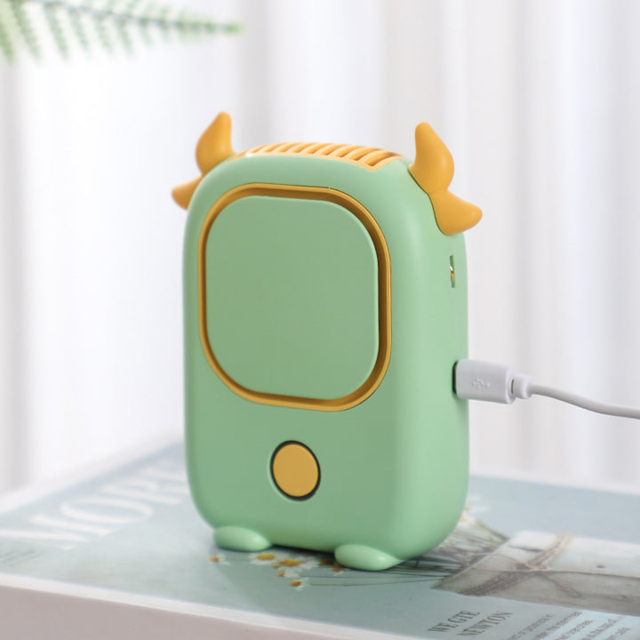 Mini bærbar ku-formet USB vifte Skanto