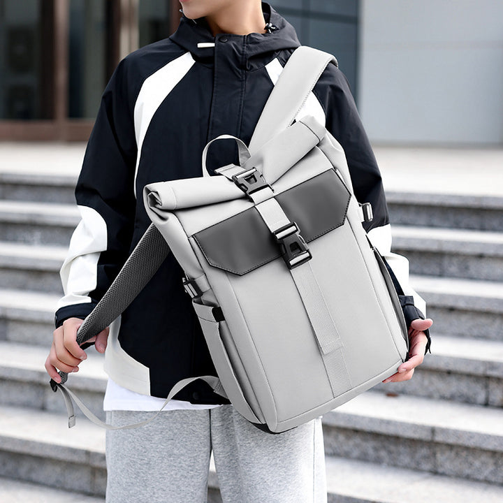 Robust Rolltop-ryggsekk med ergonomisk bære system og allsidig lagringsplass Skanto
