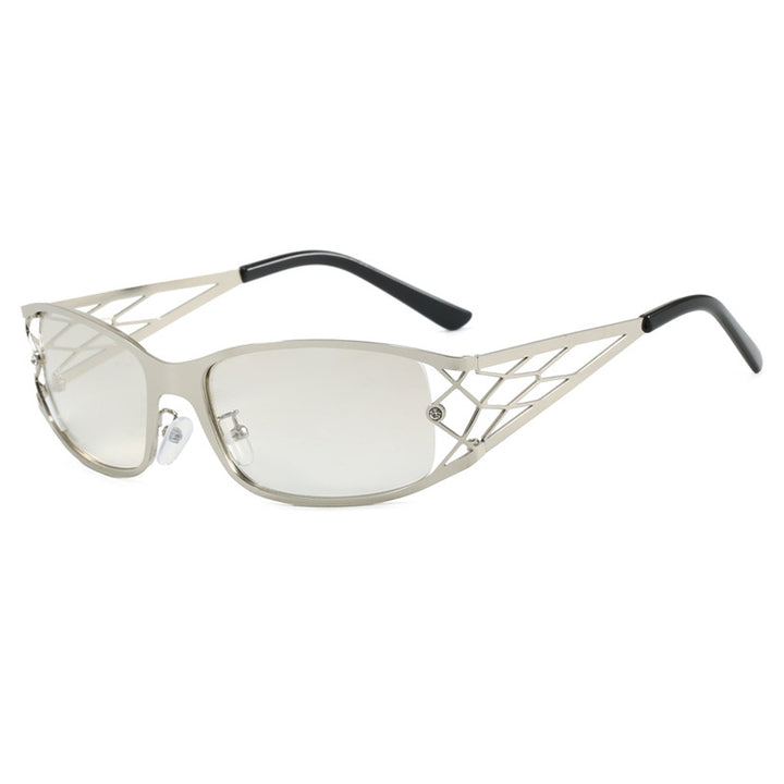 Women's modern sunglasses with structured design and UV protection Skanto
