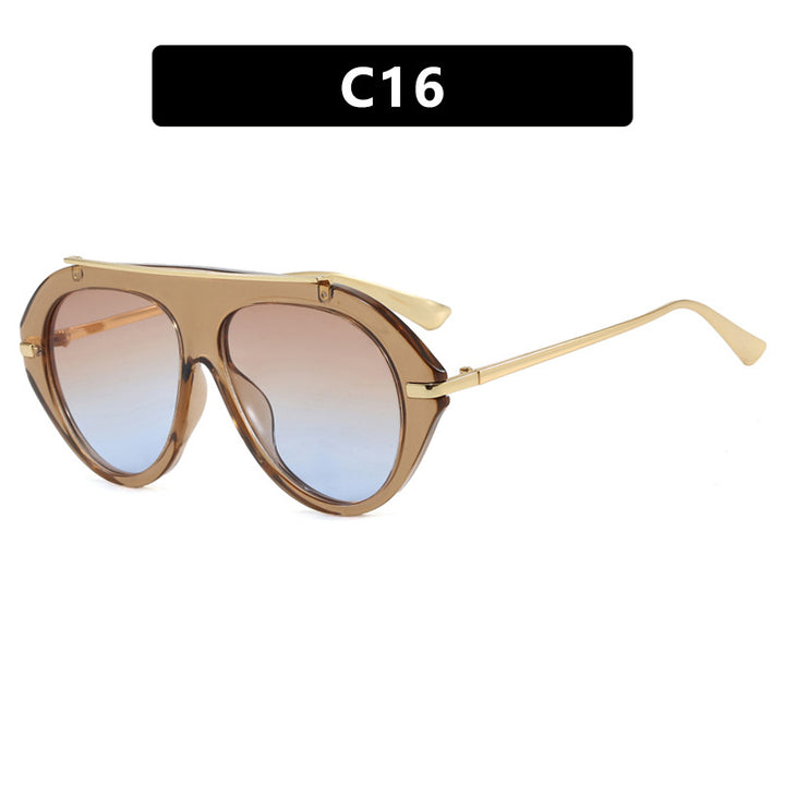 Women's sunglasses in elegant hexagon design Skanto