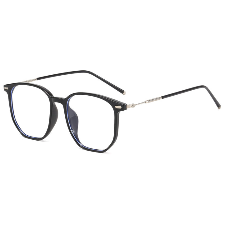 Dame Modisk Brille i tidløs kvadratisk design Skanto