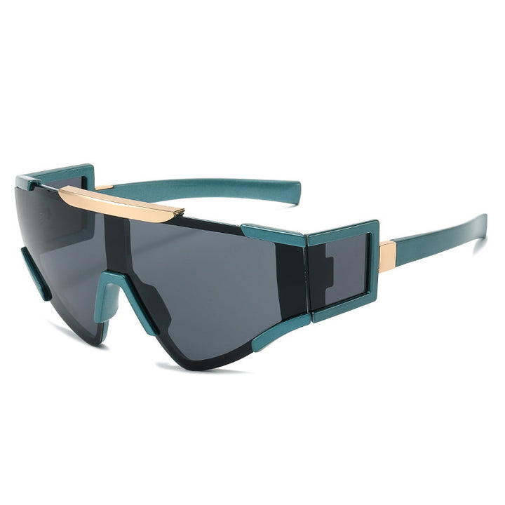Men's Futuristic Shield Sunglasses Skanto