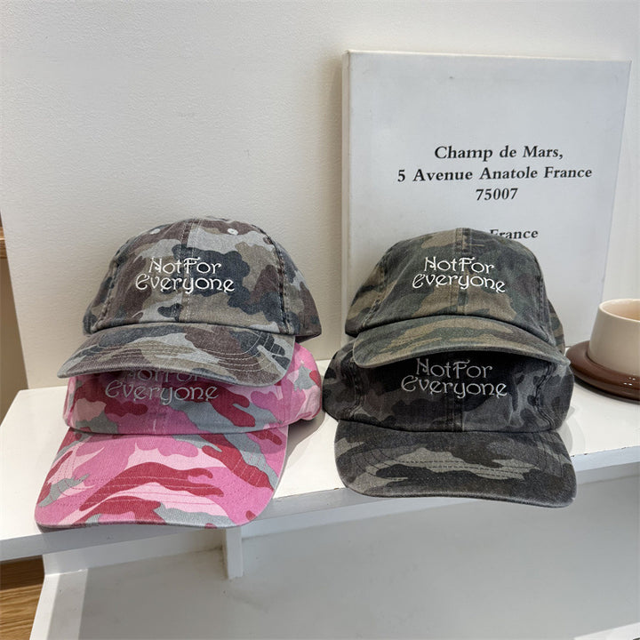 Herre Casual Bomullsbrodert Caps Skanto