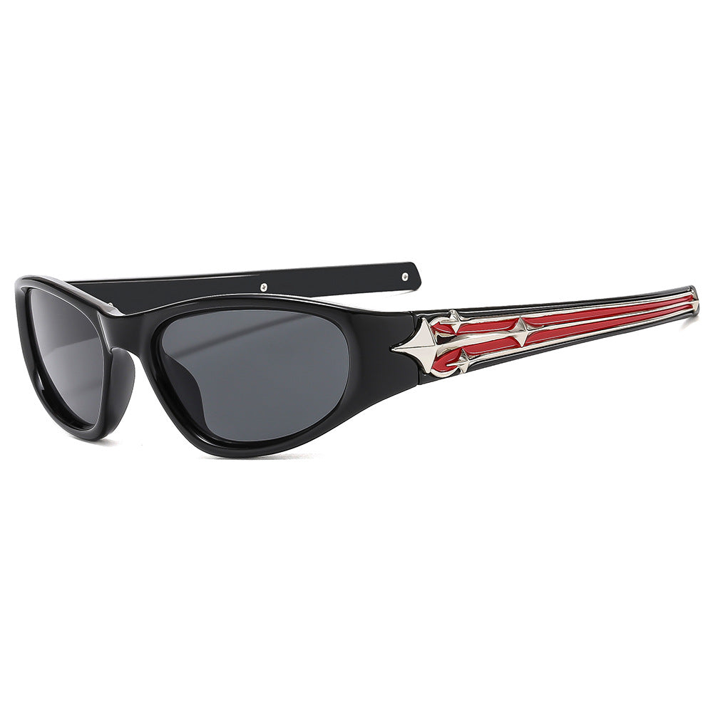Women's Stylish Sports Sunglasses with Modern Frame and UV Protection Skanto