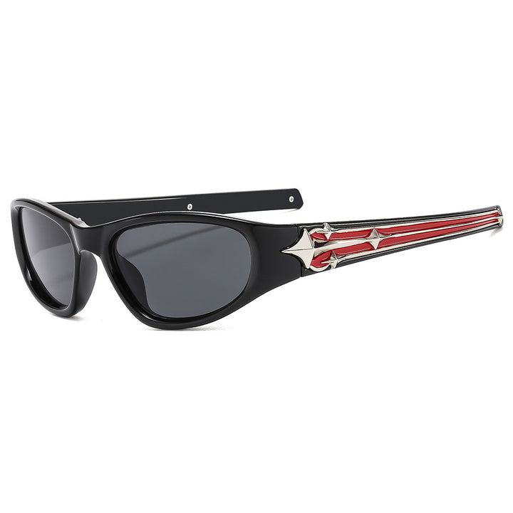 Women's Stylish Sports Sunglasses with Modern Frame and UV Protection Skanto