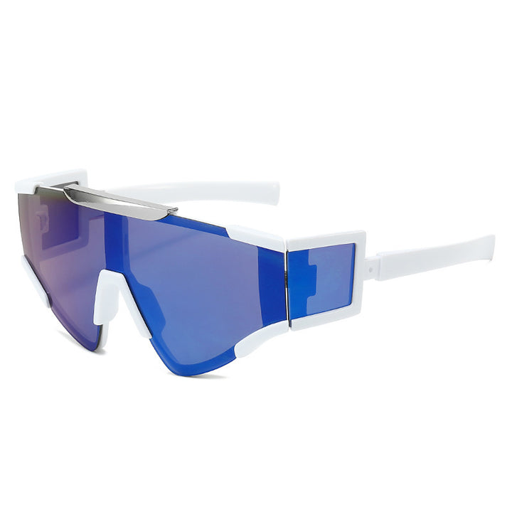 Men's Futuristic Shield Sunglasses Skanto