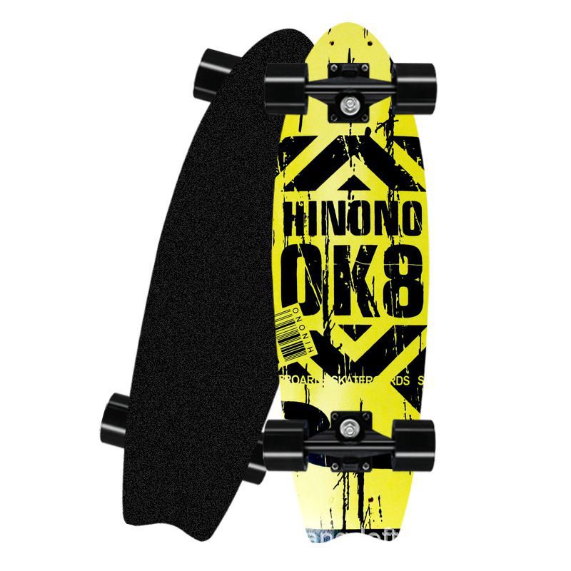 Surf-Inspirert Mini Cruiser Skateboard Skanto