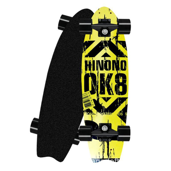 Surf-Inspirert Mini Cruiser Skateboard Skanto