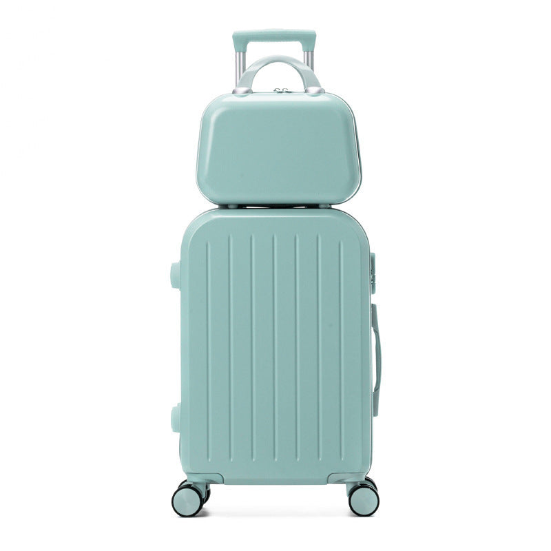 Dual-Layer Hard-Shell Travel Suitcase Skanto