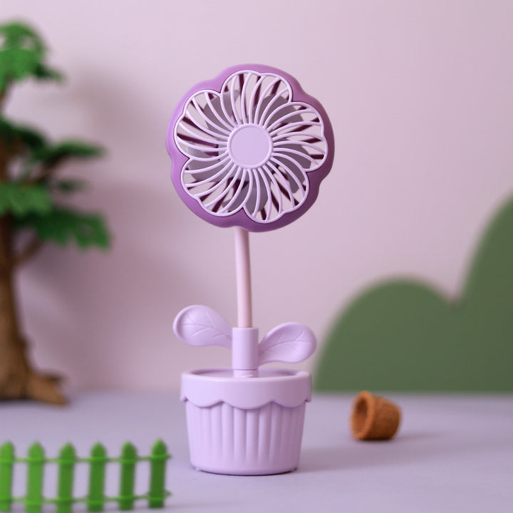 Damer Dekorativ Mini-Vifte med Blomsterdesign Skanto