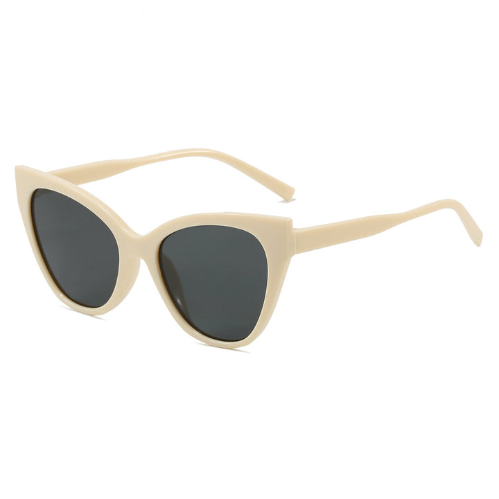 Dame Cat-Eye solbriller med UV-beskyttelse og moderne ramme Skanto