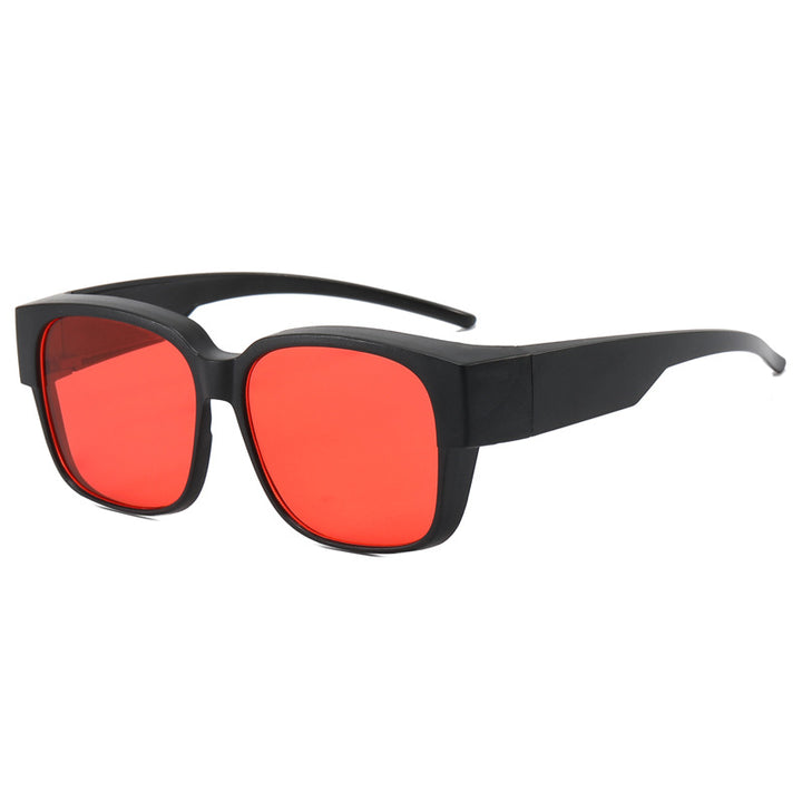 Dame moteriktig kvadratisk solbrille med ergonomisk design Skanto