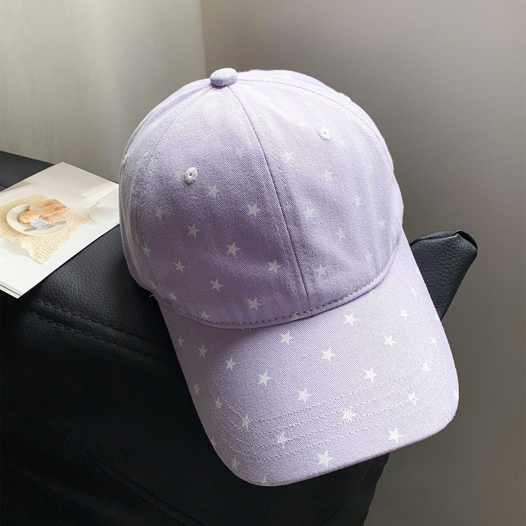 Kvinnenes stjerneprydede bomull baseballcap Skanto