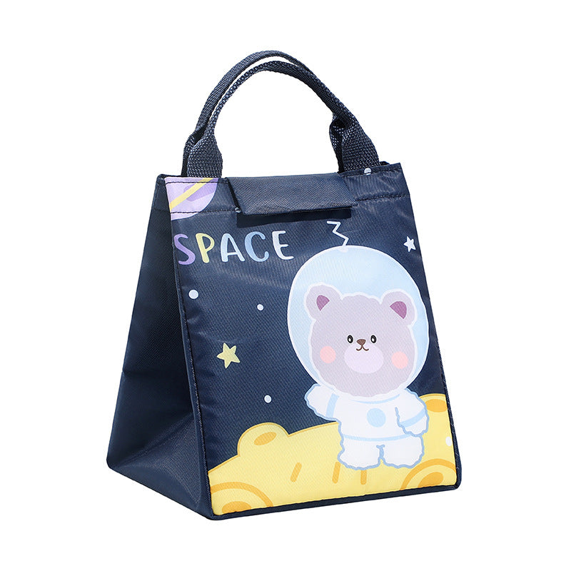 Barn veske med søtt astronautmotiv Skanto