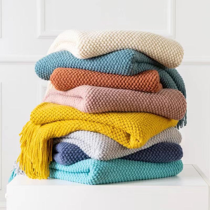 Damer Cozy Vaffel Tekstur Teppet Skanto