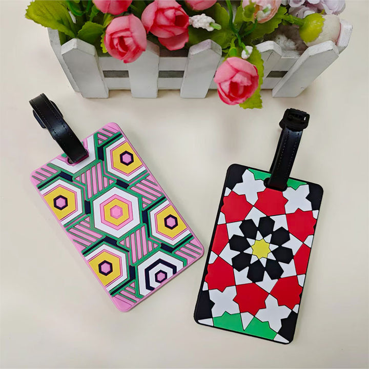 Unisex bagasjemerke i kreativ geometrisk design Skanto