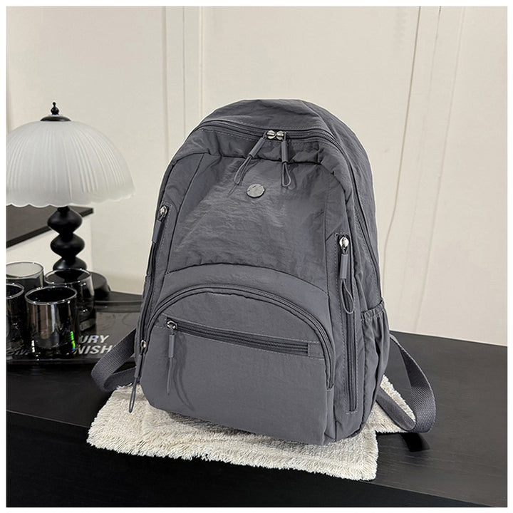 Multi-kompartmentell casual fottur skole ryggsekk