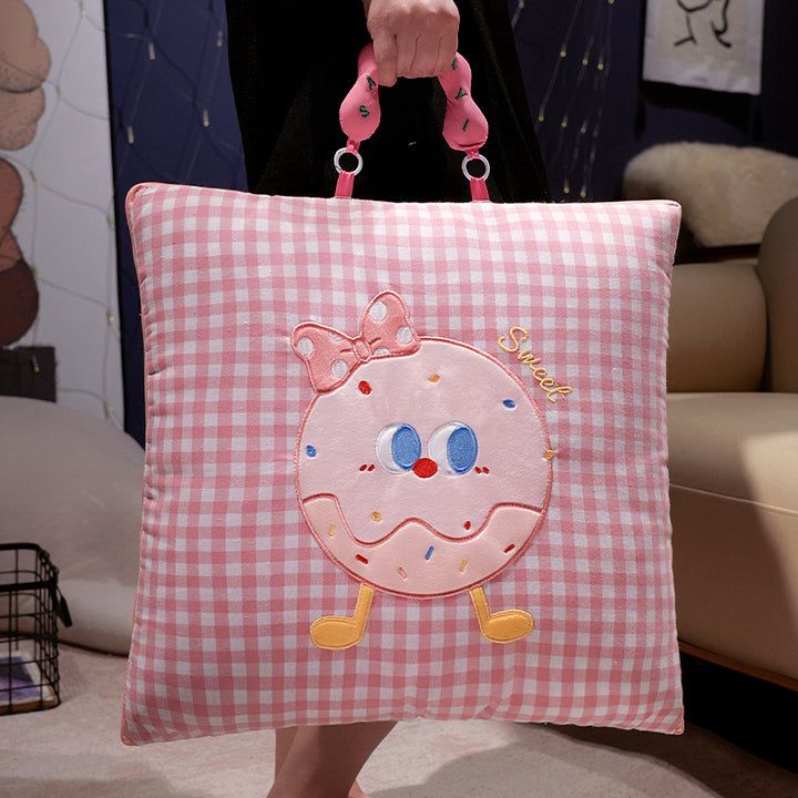 Plush pute med godteri motiv Skanto